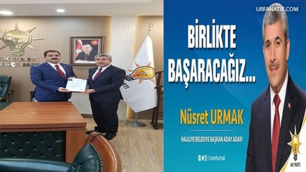 Nusret Urmak Haliliye'den Aday Adayı Oldu