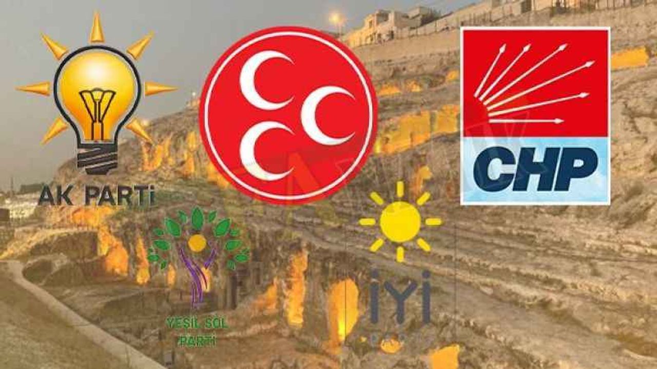 Şanlıurfa milletvekili aday listesi açıklandı! CHP, İYİ Parti, MHP ve Ak Parti Şanlıurfa milletvekili adayları
