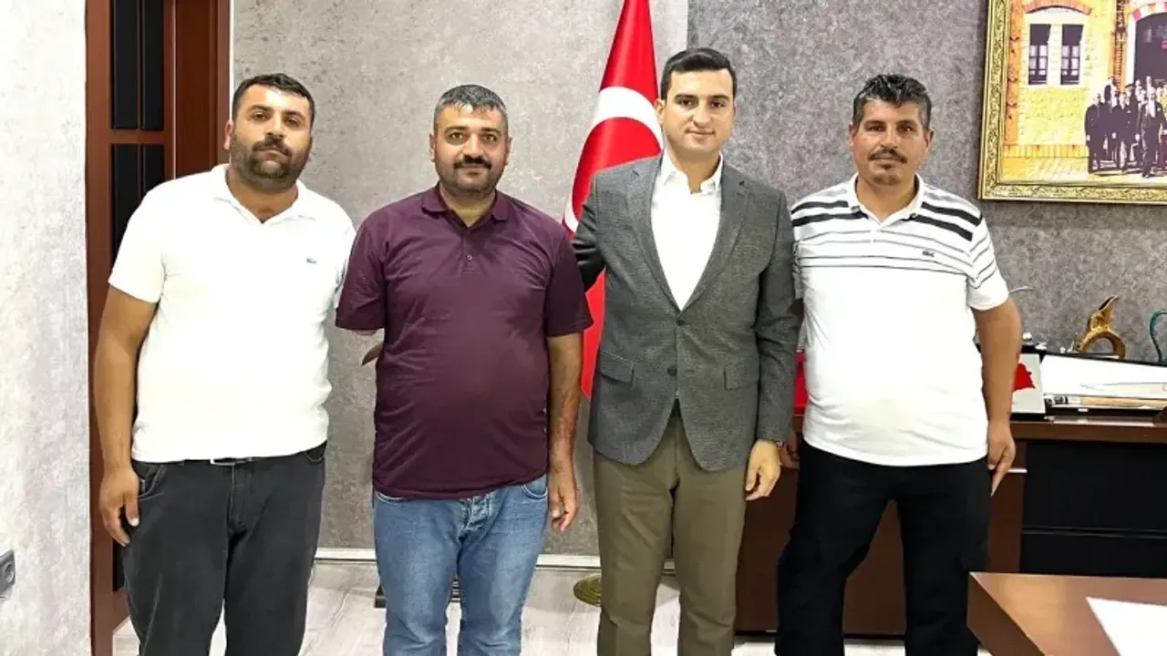 Bozova Kaymakamı Yeşilyurt'a anlamlı ziyaret 