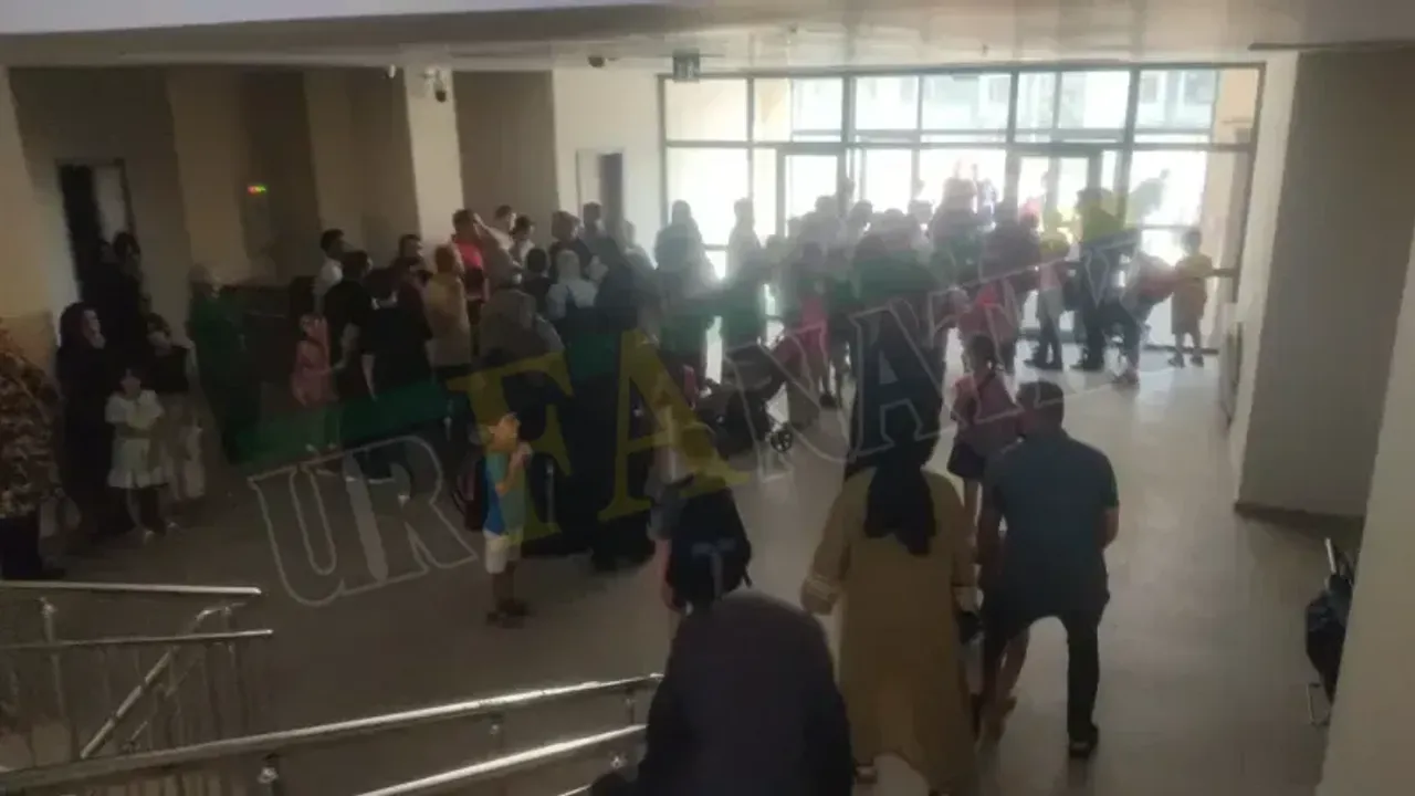 Şanlıurfa'da okula giden öğrenciler neye uğradığını şaşırdı