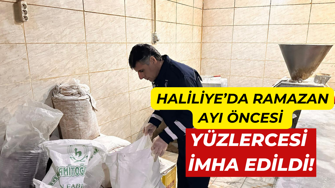 Haliliye’da Ramazan Ayı Öncesi Yüzlercesi İmha Edildi!