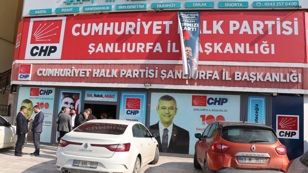 CHP Şanlıurfa’da Kriz! Silinen Paylaşım Ortalığı Karıştırdı