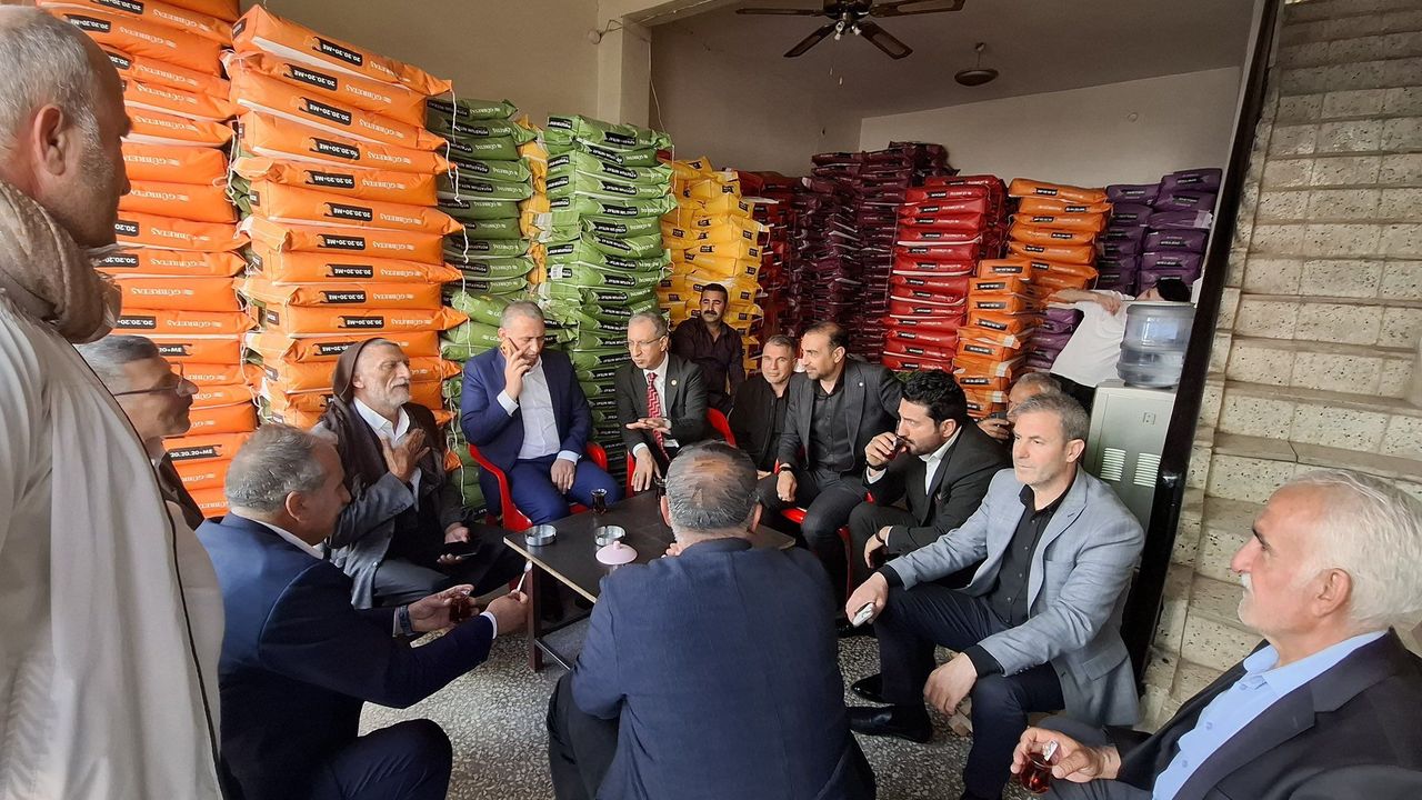 Şanlıurfa Milletvekili Abdurrahim Dusak Siverek’te Temaslarda Bulundu