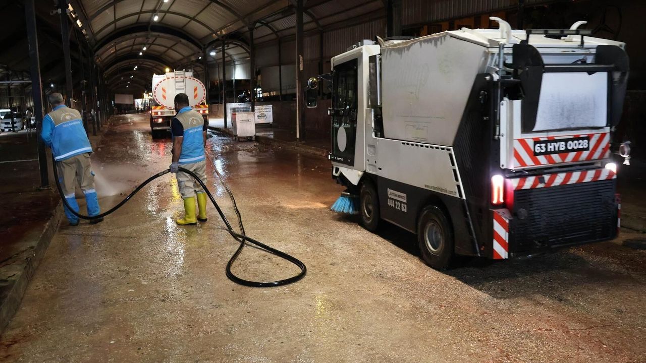 Şanlıurfa’da Kurban Kesim Yerleri Tek Tek Dezenfekte Ediliyor