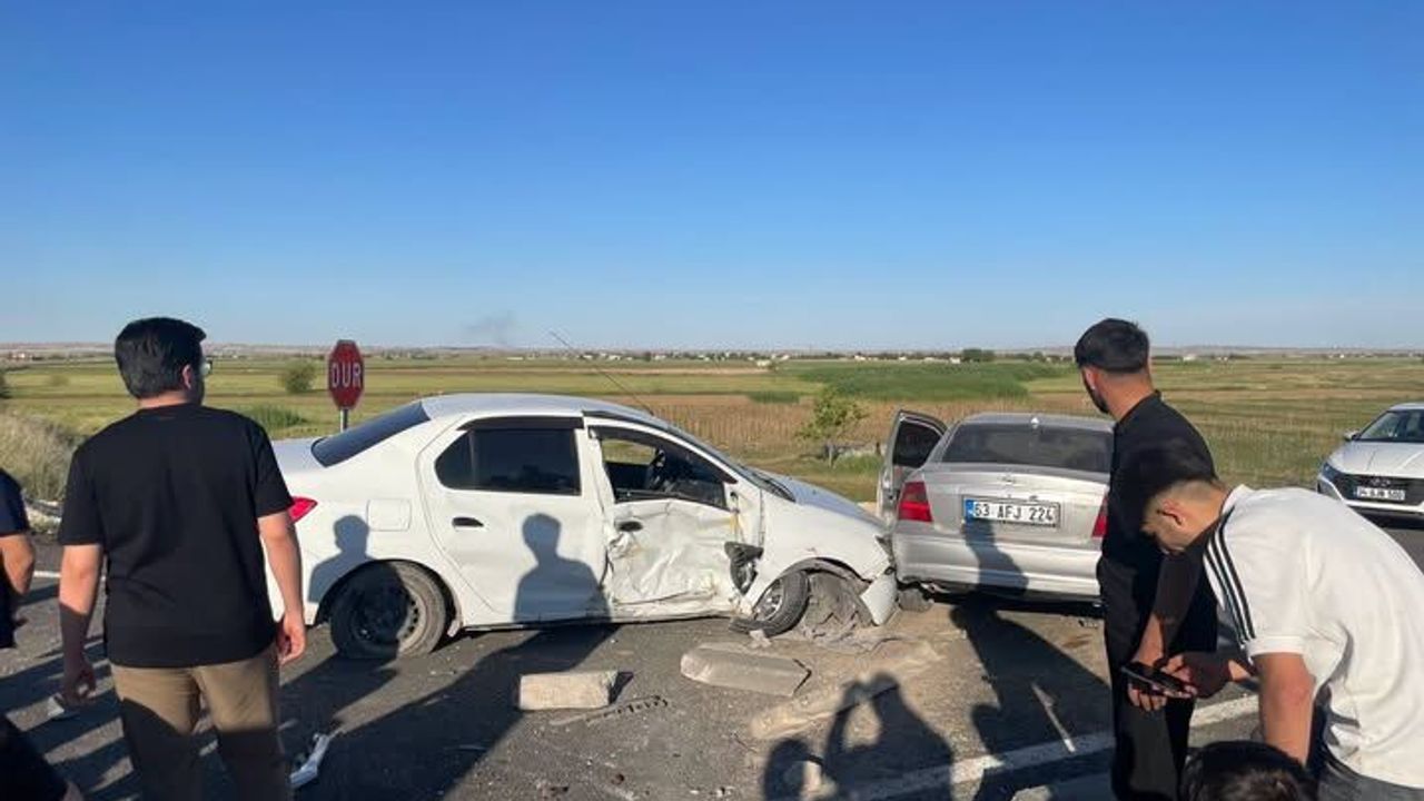 Suruç Çevre Yolunda Korkutan Kaza
