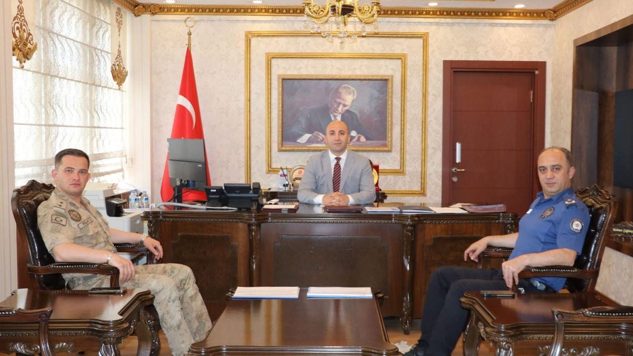 Ceylanpınar’da Güvenlik Zirvesi! Asayiş Masaya Yat