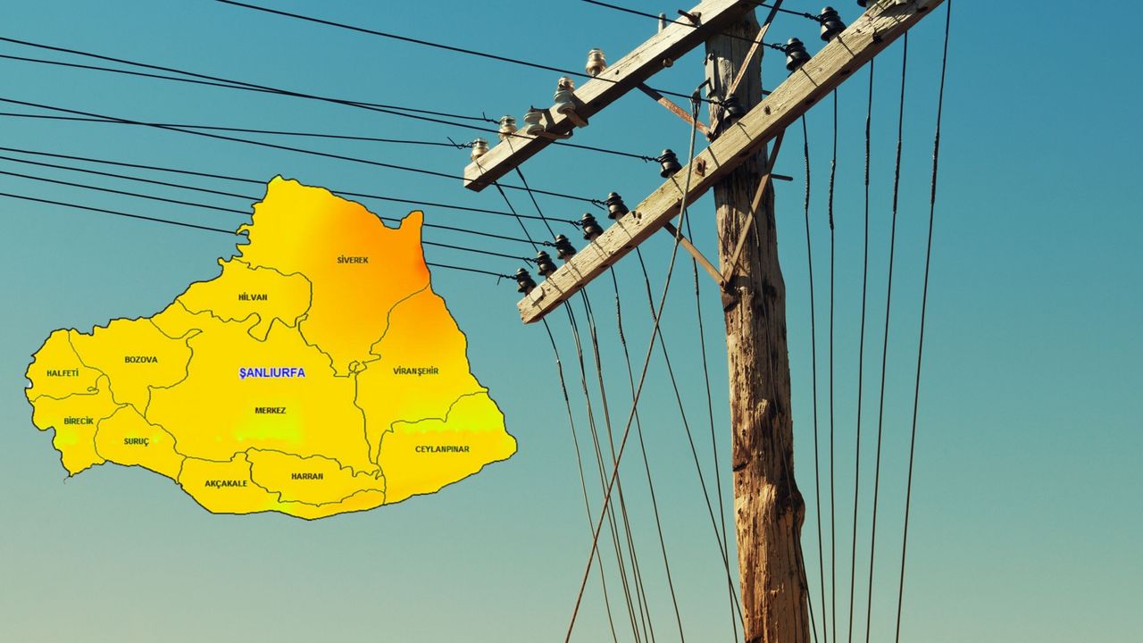 Şanlıurfa'da 29 Haziran Pazartesi Elektrik Kesintisi: DEDAŞ İlçe İlçe Mahalle Mahalle Listeyi Açıkladı