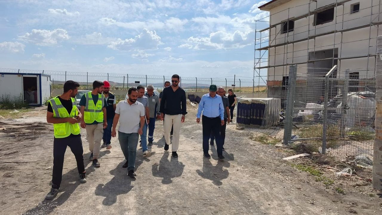 DSİ 15. Bölge Müdürü Ali Naci Kösalı, Bozova’daki 