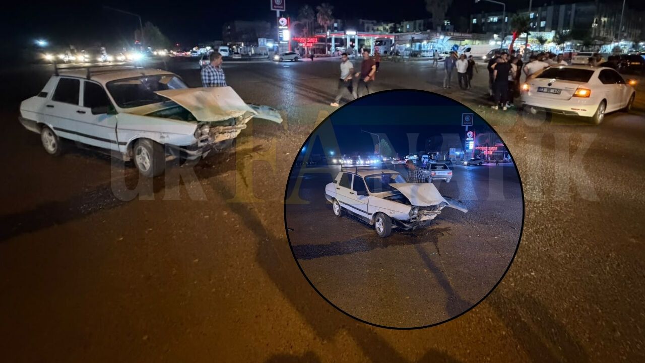 Eyyübiye’deki Hastane Önünde Kaza: Araçlar Birbirine Girdi