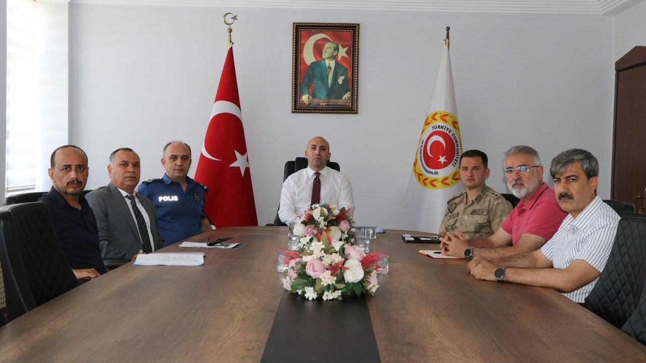 Ceylanpınar'da LGS Bölge Koordinasyon Kurulu Topla