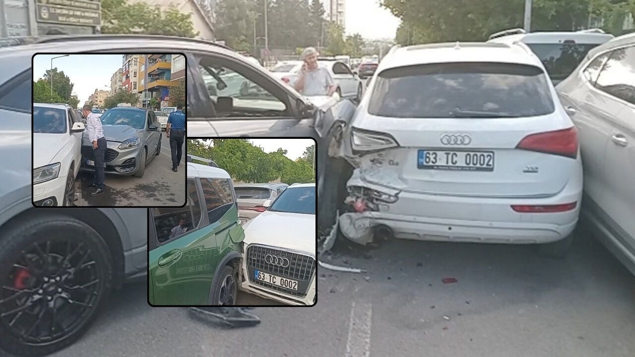 Şanlıurfa Haliliye'de Zincirleme Trafik Kazası: 4 