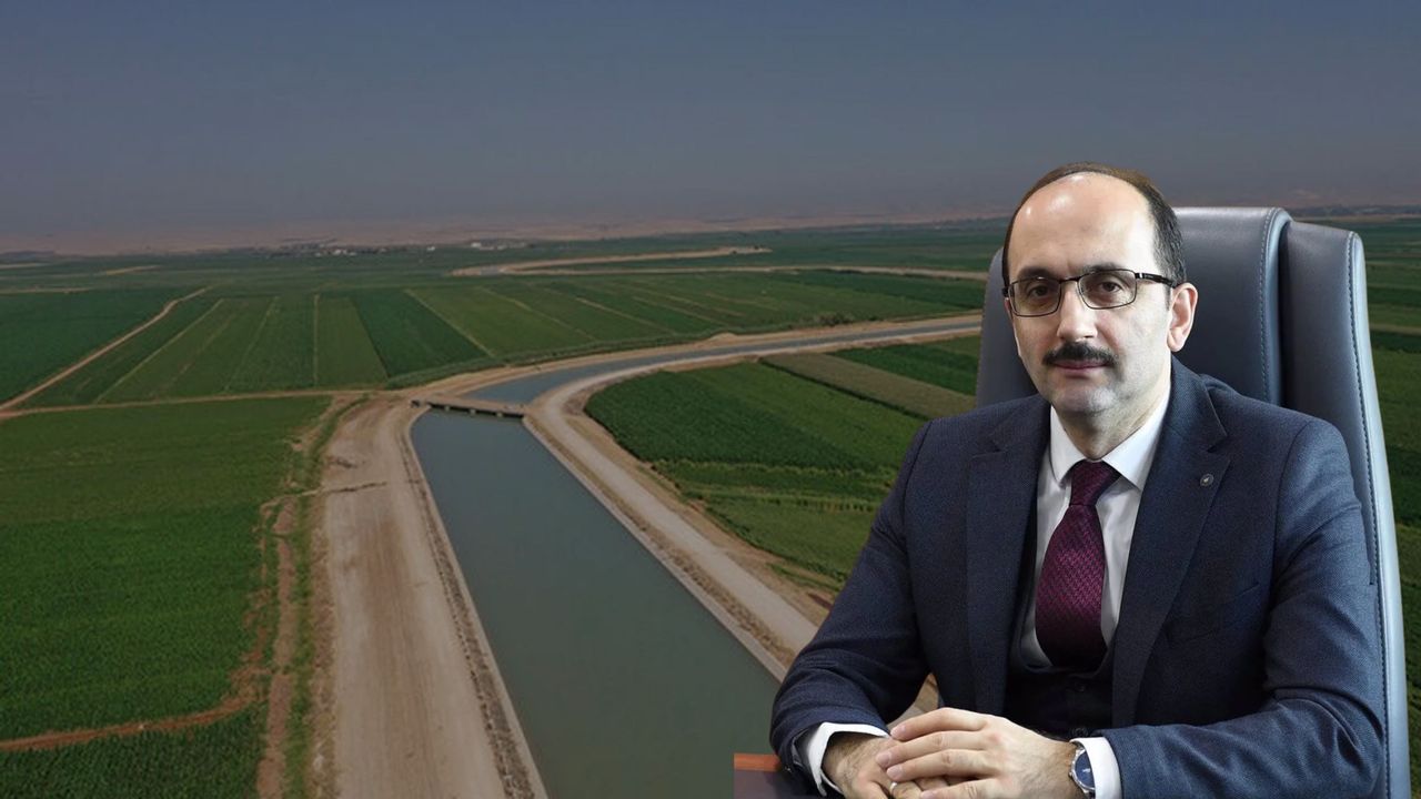 DSİ Genel Müdürü Balta Mardin Ceylanpınar Kanalı Verilerini 