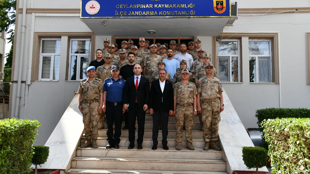 Şanlıurfa Valisi Hasan Şıldak Ceylanpınar Hudut Ka