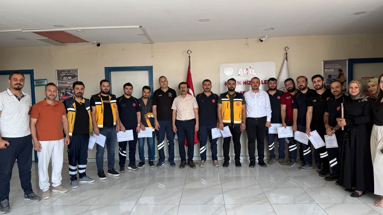 Şanlıurfa İl Sağlık Müdürlüğü Başarılı 112 Acil İstasyonları