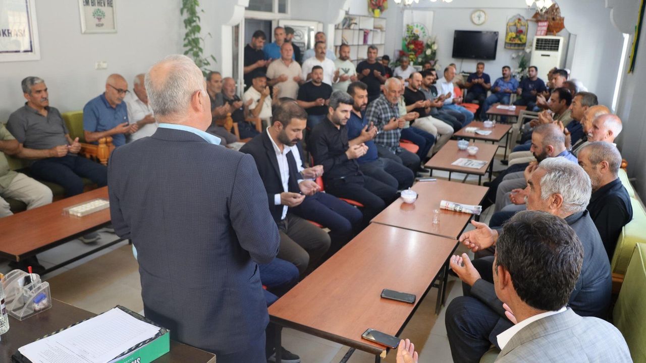 Şanlıurfa Suruç’ta Husumetli Aileler Barıştırıldı