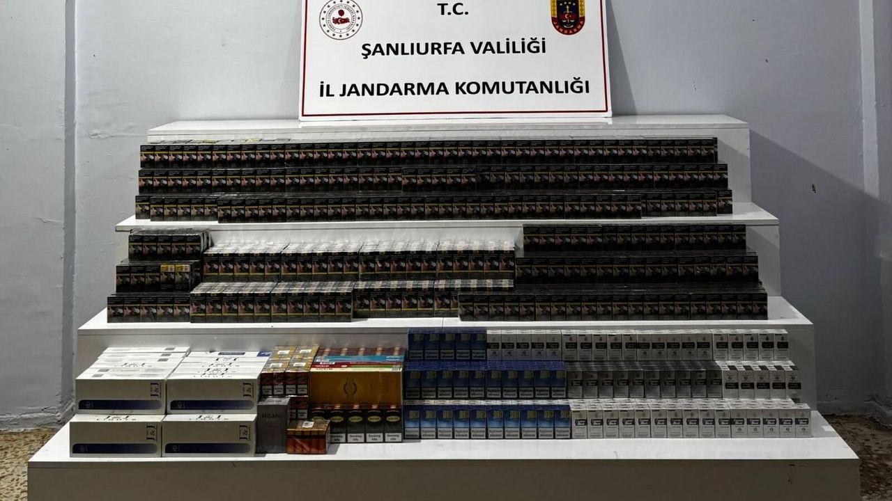 Viranşehir'de Jandarmadan Kaçakçılık Operasyonu: 2