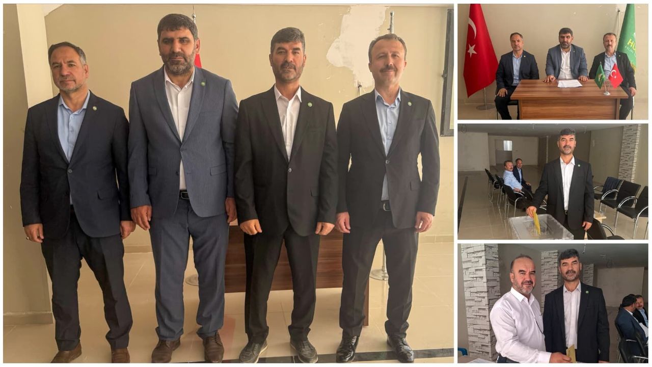 HÜDA PAR Birecik İlçe Başkanlığı'nda Abdurrahman Güneş Güven