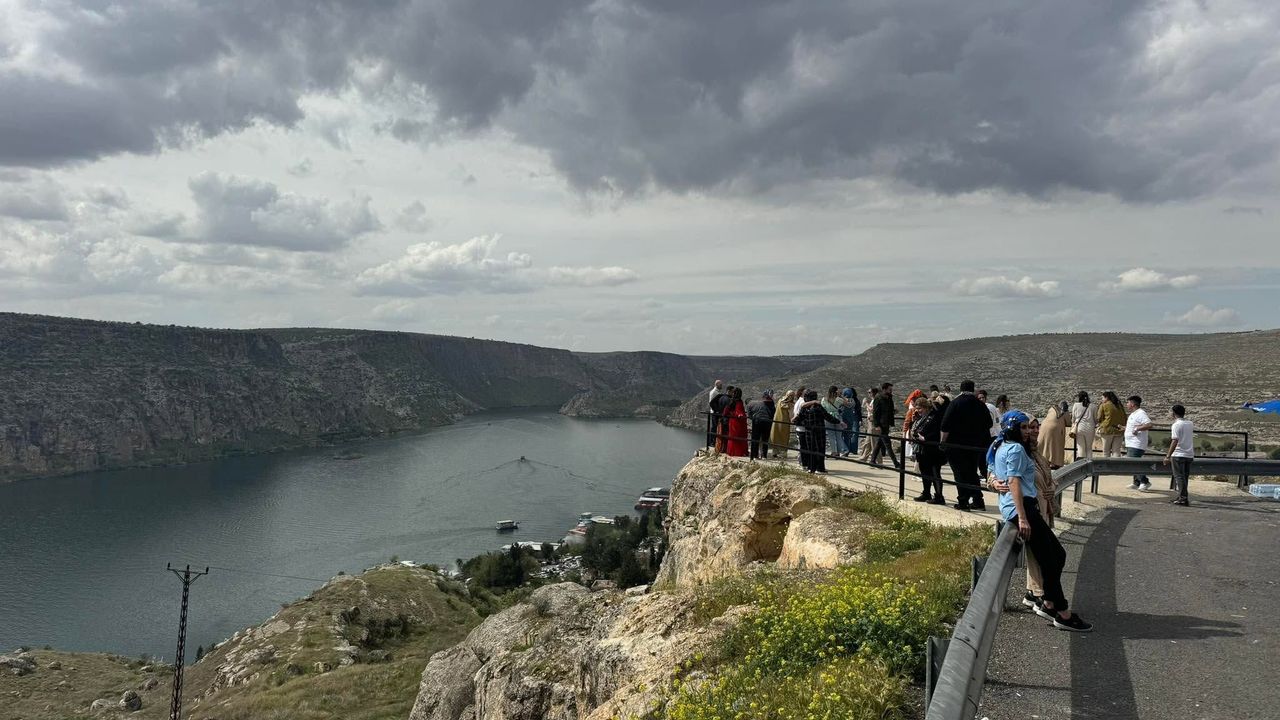 Halfeti'ye sonbahar turizm akını