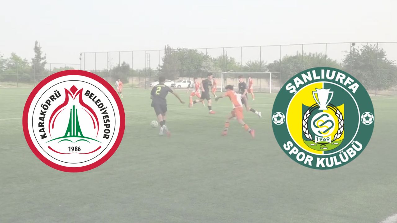 Şanlıurfa U15 takımlarından Diyarbakır'a karşı çifte galibiyet