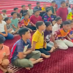 Akçakale’de Yaz Kur’an Kursu Öğrencilerinden Güzel Ahlak Sözü