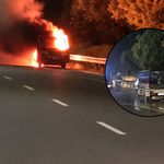 Şanlıurfa-Mardin Yolunda Korku Dolu Anlar: Kamyonet Bir Anda Alev Topuna Döndü