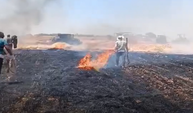 Şanlıurfa’da Kadın, Çocuk, Genç Yaşlı Herkes Tarladaydı! Mahalleli Faciayı Önledi