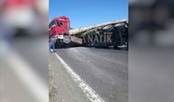 Gaziantep-Şanlıurfa Otoyolu’nda Kaza: Tır Şoförü Yaralandı