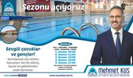 Eyyübiye’de Yüzme Havuzu Sezonu 10 Haziran’da Açılıyor