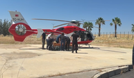 Şanlıurfa’da Dakikalarla Yarışıldı! Helikopterle Getirildi