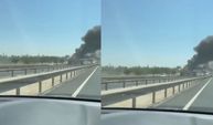 Şanlıurfa-Viranşehir Yolunda Seyir Halindeki Tır Alevlere Teslim Oldu