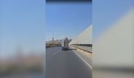 Şanlıurfa’da Pikap Üzerinde Tehlikeli Yolculuk Kamerada