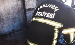 Şanlıurfa'da çıkan yangında, ev yanarak kül oldu!