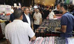 Vali Hasan Şıldak, Şanlıurfa'nın ticaret kalbi esnafla buluştu