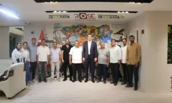 BİK Gaziantep Şube Müdüründen Rose Ekol Medya grubuna ziyaret 