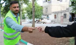 Haliliye Belediyesi personelinden örnek davranış!