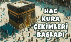 Hac kura çekimleri başladı: İşte detaylar..