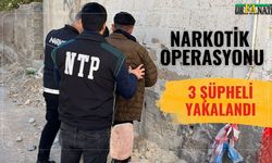 Şanlıurfa’da Narkotik Operasyonu: 3 Şüpheli Yakalandı