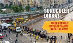 Abide Köprülü Kavşağı Trafiğe Kapalı Olacak