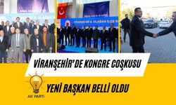 AK Parti Viranşehir Kongresi’nde Lütfi Bağcı Başkan Seçildi