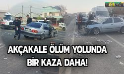 Akçakale Ölüm Yolunda Bir Kaza Daha! Yaralılar var