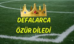 Şanlıurfasporun Eski Paşası Defalarca Özür Diledi