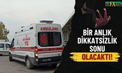 Haliliye’de Balkondan Düşen Genç Hastanelik Oldu!