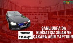 Şanlıurfa’da Ruhsatsız Silah ve Çakara Ağır Yaptırım!