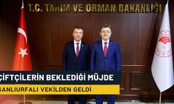 Çiftçilerin Beklediği Müjde Şanlıurfalı Vekilden Geldi