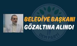 DEM Partili Belediye Başkanı Gözaltına Alındı