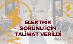 Şanlıurfalıları Canından Bezdiren Elektrik Sorunu İçin Talimat Verildi