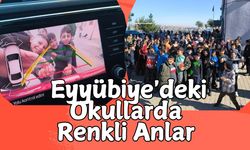 Eyyübiye'deki Okullarda Renkli Anlar