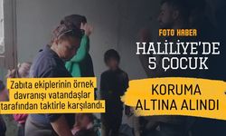 Haliliye’de 5 Çocuk Koruma Altına Alındı