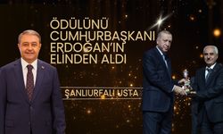 Şanlıurfa Valisi, Ödül Alan Ustayı Tebrik Etti