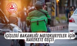 İçişleri Bakanlığı Motokuryeler İçin Harekete Geçti